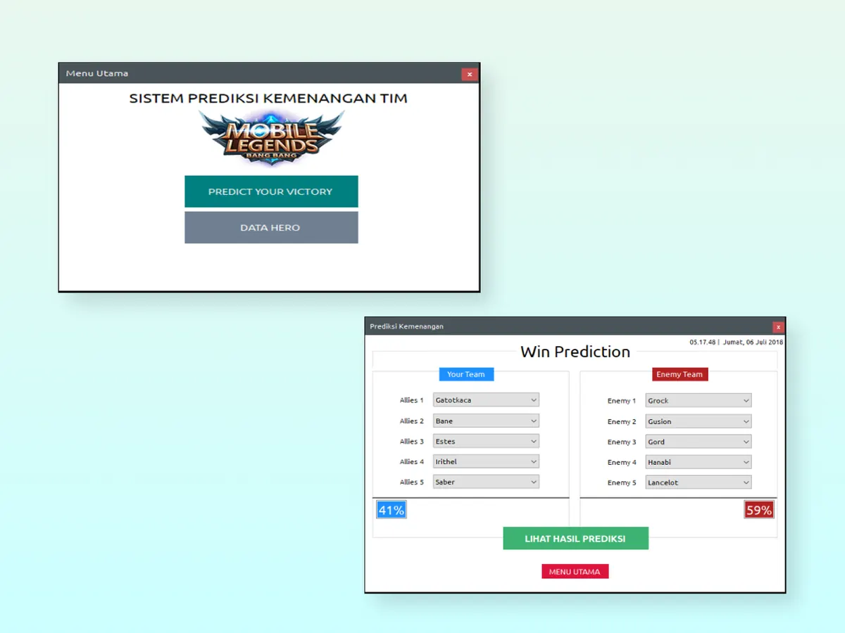 Mobile Legends Win Prediction System